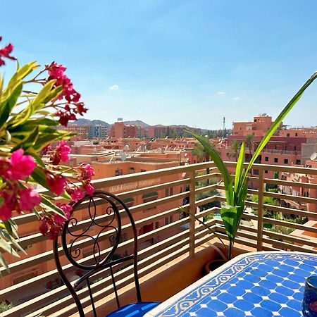 Appart Majorelle Terrasse Wifi Centre Ville Marrakesh Luaran gambar